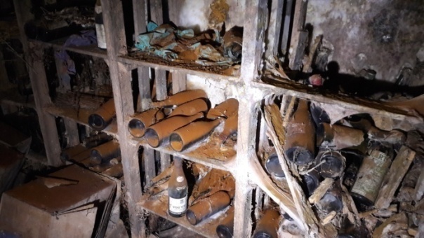 Ensemble de tuyaux rouillés